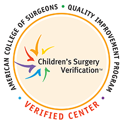 Children's Surgery Verification logo.