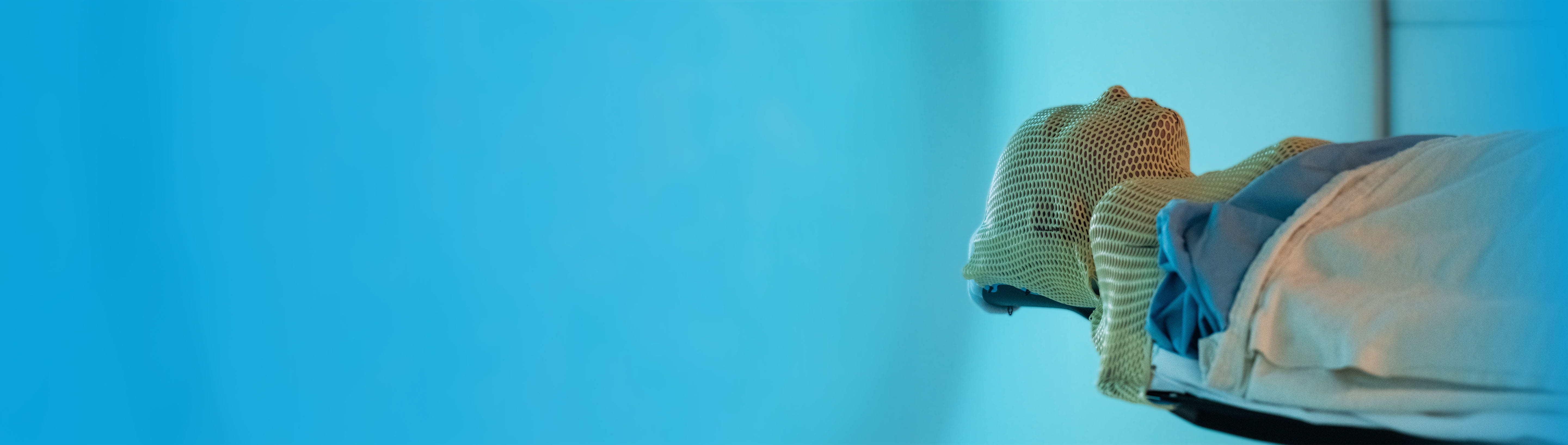 Image of patient at Proton Center.