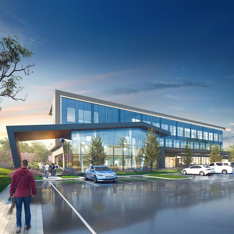 NCOR building rendering.