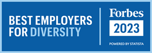 Forbes Best Employers for Diversity.