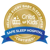 Cribs for Kids Gold Certification badge.