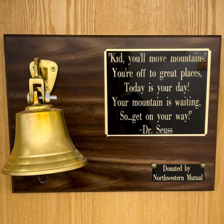 End of cancer treatment bell