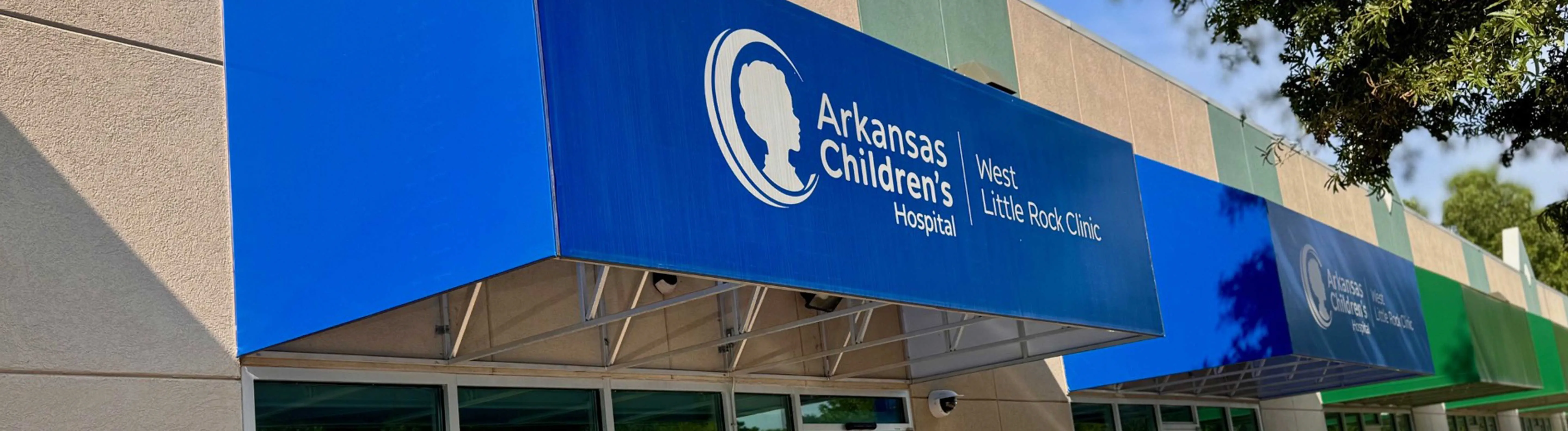 External photo of the Arkansas Children's Hospital West Little Rock Clinic