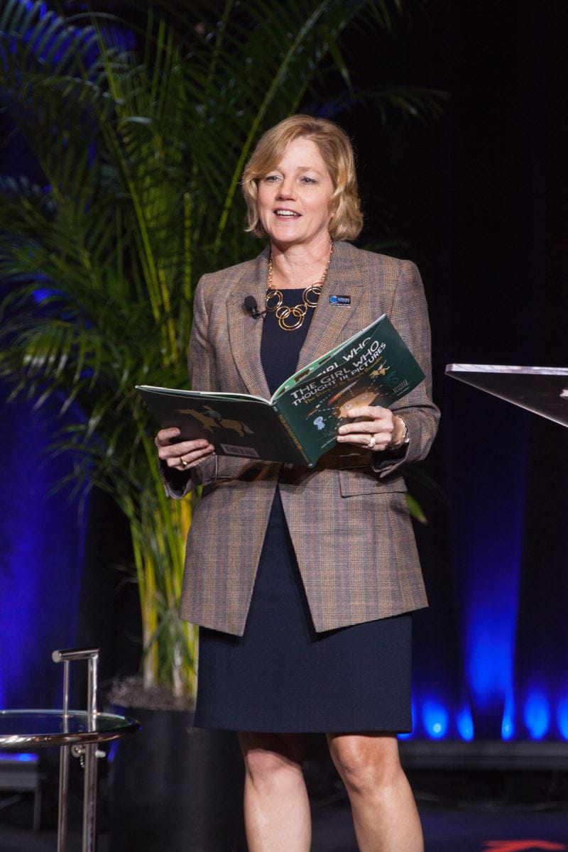 Marcy Doderer at Arkansas Children's Forum