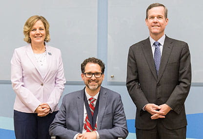 Dr. Larry Hartzell Invested as Benjamin and Milton Waner, MD Endowed Chair  in Pediatric Facial Plastic and Reconstructive Surgery