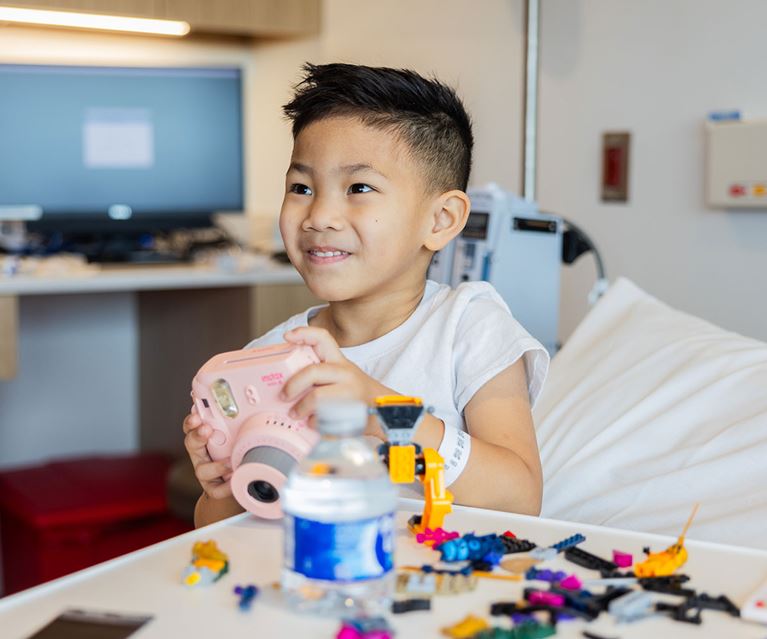 Arkansas Children's Patient, Levi and Mother