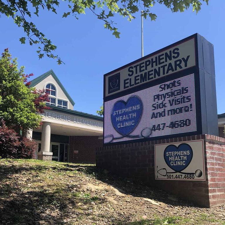 Clínica de Salud en la Escuela Primaria Stephens