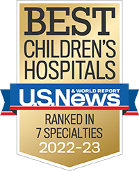 Best Children's Hospitals - US News & World Report - Ranked in 7 Specialties 2022-23