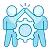 Teamwork icon.